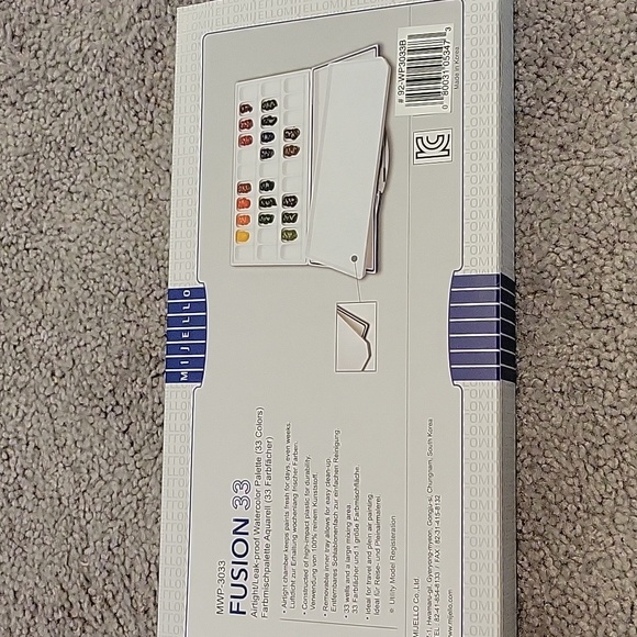 *NIB* Mijello Fusion 33 watercolor palette - Picture 5 of 6